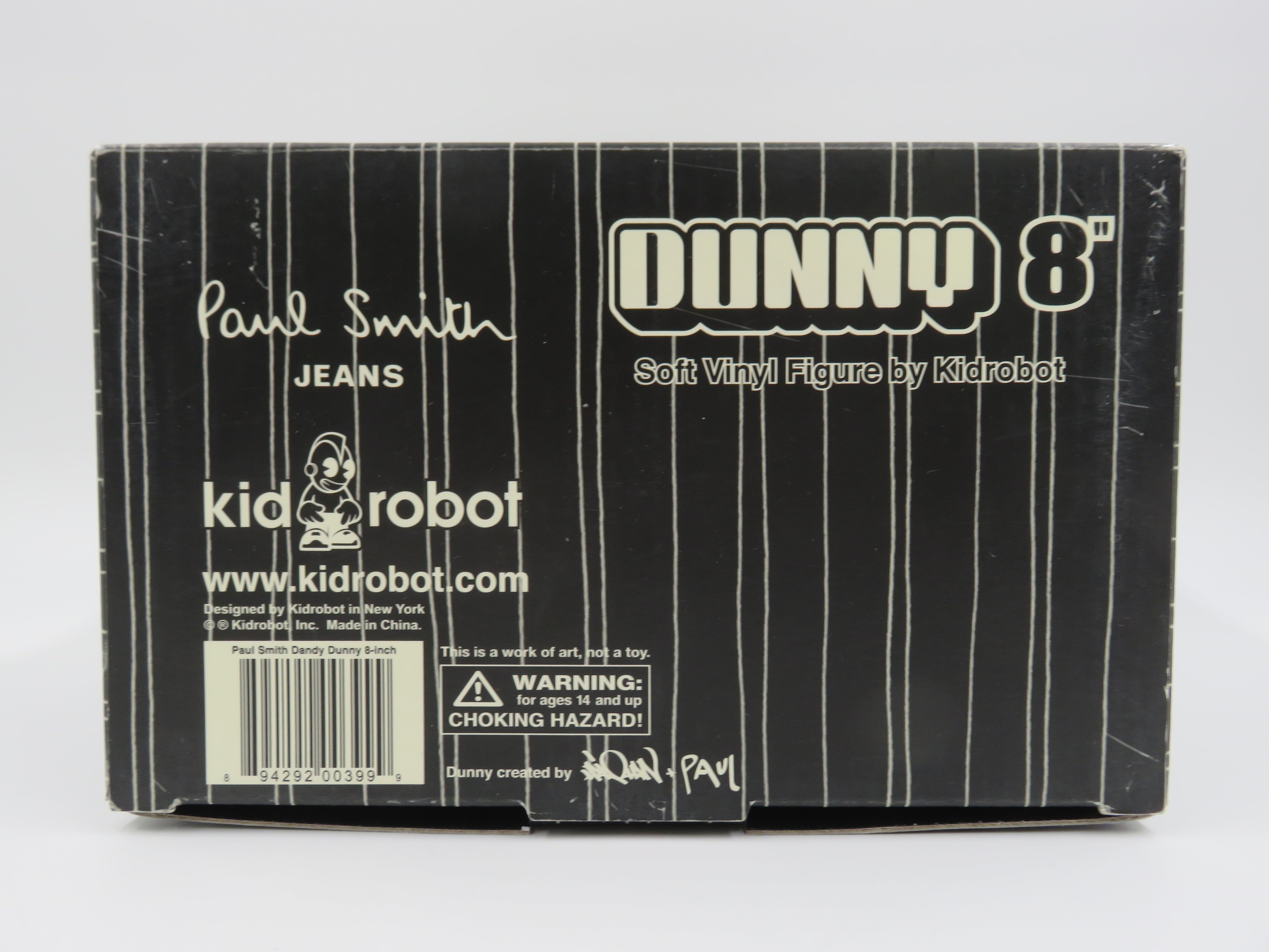 DUNNY Dandy 8" Figure - Paul Smith x Kidrobot (2006) Limited Edition Designer Art Toy